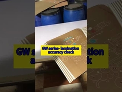 Vérification de l'exactitude de la lamination de la série GW